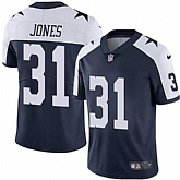 Nike Dallas Cowboys #31 Byron Jones Navy Blue Thanksgiving NFL Vapor Untouchable Limited Throwback Jersey,baseball caps,new era cap wholesale,wholesale hats